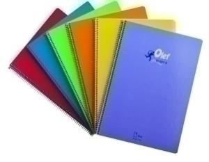 BLOC OLEF tapa DURA Fº 80h HORIZONTAL 90g PACK DE 5+1