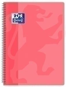 BLOC OXFORD SCHOOL CLASSIC tapa PP Fº 80h CUADRIC.4x4 90g ROSA CHICLE