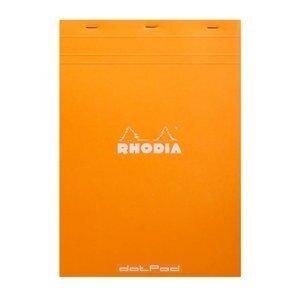 BLOC DE NOTAS CLAIREFONTAINE RHODIA TAPA BLANDA A4 80h 80g. CD.5 NARANJA