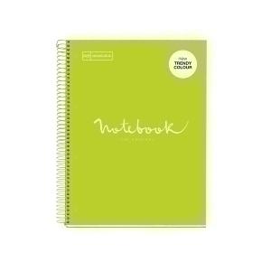 BLOC MIQUELRIUS EMOTIONS NOTEBOOK 1 micro.tapa EXTRA A4 80h 90g CUADRIC.5x5 LIMA