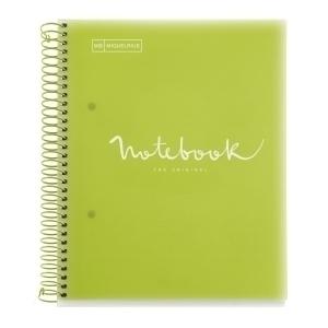 BLOC MIQUELRIUS NOTEBOOK 5 MICR. PP A5 120H 90G CUADRIC. 5X5 LIMA /MR46106