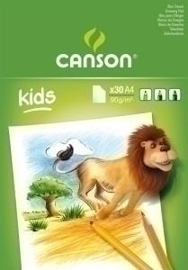 BLOC DIBUJO CANSON KIDS A4 30H 90G /C400015583