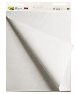 BLOC PIZARRA POST-IT LISO 30h BLANCO 635 mm x 762 mm