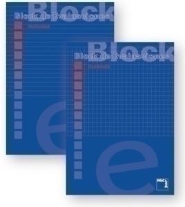 BLOC EVALUAC. PACSA A4 50H CUADRIC. 4X4 /18705