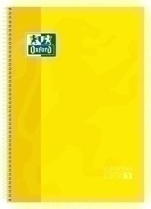 BLOC OXFORD SCHOOL EU.BOOK 1 micro.tapa EXTRA A4+  80h CUADRIC.5x5 90g AMARILLO