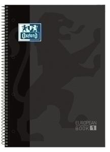 BLOC OXFORD SCHOOL EU.BOOK 1 micro.tapa EXTRA A4+  80h CUADRIC.5x5 90g NEGRO