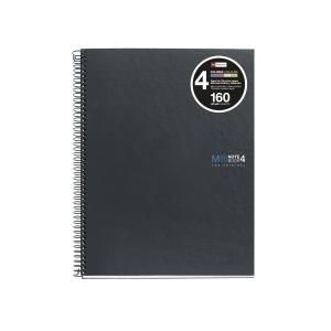 BLOC MIQUELRIUS NOTEBOOK 4 MICR. TAPA DURA A5 160H 70G LISO /MR2121