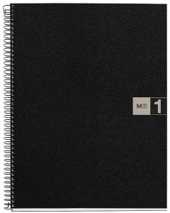 BLOC MIQUELRIUS NOTEBOOK 1 MICR. PP A4 80H 70G CUADRIC. 5X5 GRIS /MR2473