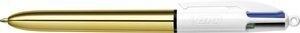 BOLIGRAFO de 4 COLORES BIC SHINE GOLD