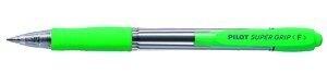 BOLIGRAFO RT. PILOT SUPERGRIP  VERDE CLARO (tinta azul)