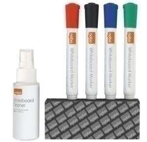 KIT PIZARRA BLANCA REXEL (4 MARCADORES, BORRADOR y SPRAY)