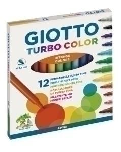 ROTULADOR FIBRA GIOTTO TURBO COLOR ESTU/12 /F416000