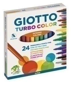 ROTULADOR FIBRA GIOTTO TURBO COLOR ESTU/24 /F417000