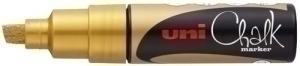 MARCADOR TIZA LIQUIDA UNI-BALL CHALK MARKER 8.0 MM ORO /222109000