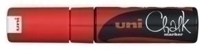 MARCADOR TIZA LIQUIDA UNI-BALL CHALK MARKER 8.0 MM ROJO /140145000