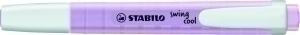 MARCADOR FLUOR STABILO SWING COOL PASTEL 275 BRISA VIOLETA