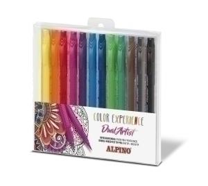 ROTULADOR FIBRA ALPINO COLOR EXPERIENCE DUAL ARTIST ESTU/12 /AR000186