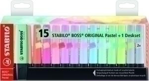 ROTULADOR FLUOR STABILO BOSS 70 PAST. EXP. 15 /1868252