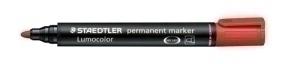 MARCADOR PERMANENTE STAEDTLER 352 LUMOCOLOR CONICO ROJO /352-2