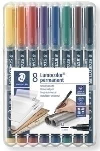 ROTULADOR PERMANENTE STAEDTLER 317 LUMOCOLOR M B/8 /317 WP8