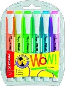 MARCADOR FLUOR STABILO SWING COOL 275 ESTUCHE DE 6