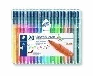 ROTULADOR FIBRA STAEDTLER 323 TRIPLUS COLOR B/20 /323 SB20