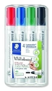 MARCADOR PIZARRA STAEDTLER 351 LUMOCOLOR CONICO BOX DE 4 /351 WP4