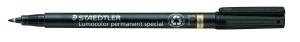 ROTULADOR PERMANENTE STAEDTLER 319 LUMOCOLOR F NEGRO /319 F-9