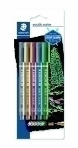 ROTULADOR STAEDTLER 8323 METALLIC MARKER B/5 /8323-S BK5