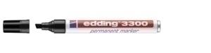 MARCADOR PERMANENTE EDDING 3300 BISELADO NEGRO /330001