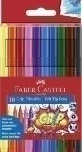 ROTULADOR FIBRA FABER-CASTELL GRIP 1553 B/10 /155310