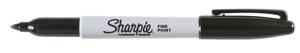 ROTULADOR PERMANENTE SHARPIE FINE NEGRO /S0810930