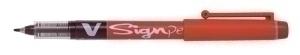 ROTULADOR FIBRA PILOT SIGN PEN ROJO /SW-VSP-R