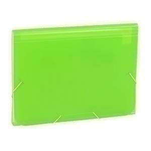 CLASIFICADOR ACORDEON CARCHIVO PP TRANSL. Fº 13 DPTOS.GOMAS VERDE