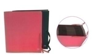 CLASIFICADOR ACORDEON MARIOLA GELTEX Fº 20 DPTOS.(A-Z) ROJO