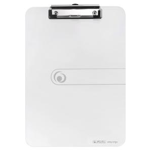 CARPETA con PINZA PORTABLOCS  HERLITZ A4 TRANSPARENTE (11205697)