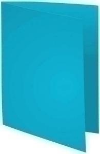SUBCARPETA EXACOMPTA ROCK S 80 80g A4 TURQUESA PAQUETE de 100