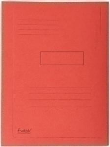 SUBCARPETA EXACOMPTA FOREVER 2 SOLAPA 290g A4 ROJO CLARO PAQUETE de 50