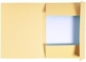 SUBCARPETA EXACOMPTA FOREVER 3 SOLAPA 280g A4 CREMA CLARO PAQUETE de 50
