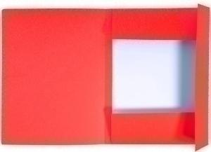 SUBCARPETA EXACOMPTA FOREVER 3 SOLAPA 280g A4 ROJO CLARO PAQUETE de 50