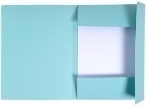 SUBCARPETA EXACOMPTA FOREVER 3 SOLAPA 280g A4 AZUL CLARO PAQUETE de 50