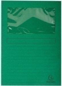 SUBCARPETA EXACOMPTA FOREVER VENTANA 120g A4 VERDE CLARO PAQUETE de 25