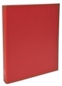 CARPETA de ANILLAS EXACOMPTA CARTON FORRADO A4 4 an.REDONDA 30mm ROJO