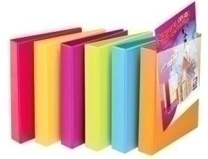 CARPETA CANGURO IBERPLAS PVC FUN COLOR A4 2 an.MIXTAS 25mm col.surt.
