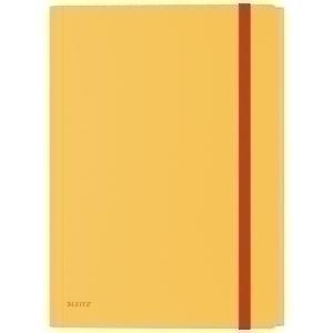 CARPETA C/GOMAS SOLAPAS LEITZ COSY PP A4 AMARILLO /46190019