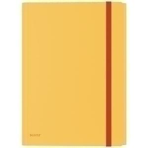 CARPETA de GOMAS y SOLAPAS LEITZ COSY PP A4 AMARILLO
