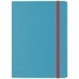 CARPETA de GOMAS y SOLAPAS LEITZ COSY PP A4 AZUL