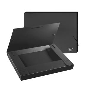 CARPETA de PROYECTOS FOROFIS PP A4 GOMAS 3 cm NEGRO