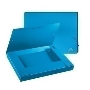CARPETA de PROYECTOS FOROFIS PP A4 GOMAS 3 cm AZUL