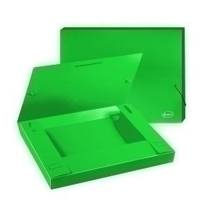 CARPETA de PROYECTOS FOROFIS PP A4 GOMAS 3 cm VERDE